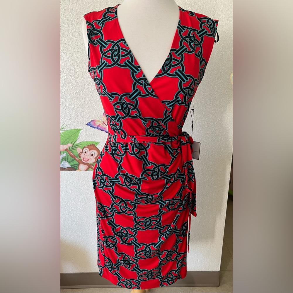 Laundry by Shelli Segal Women Red Aqua dress